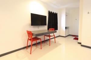 TV a/nebo společenská místnost v ubytování Hotel Sogo San Jose Del Monte, Bulacan