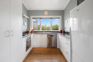 Kuchyň nebo kuchyňský kout v ubytování Applecross Cottage