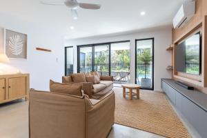 Istumisnurk majutusasutuses The Dūne - 4 BR with Private Pool - 100m to Beach