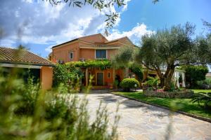 Zahrada ubytování Villa Anna
