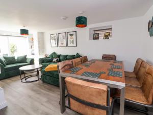 Et opholdsområde på The Railway Cottage