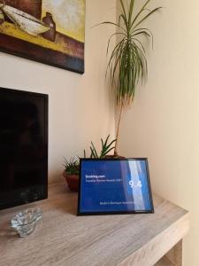 TV a/nebo společenská místnost v ubytování Square Apartments
