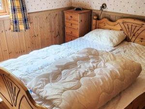 Postel nebo postele na pokoji v ubytování Holiday home MOSTERHAMN V