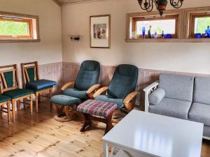 Posezení v ubytování Holiday home MOSTERHAMN V
