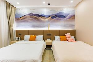 Letto o letti in una camera di 在盐官民宿
