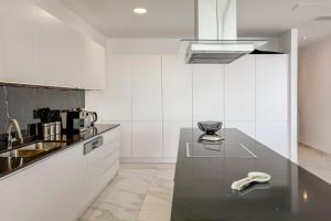 A kitchen or kitchenette at Villa Valentina Chania