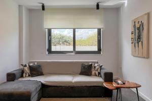 A seating area at Villa Valentina Chania