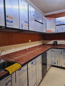 Η κουζίνα ή μικρή κουζίνα στο Nile Bride