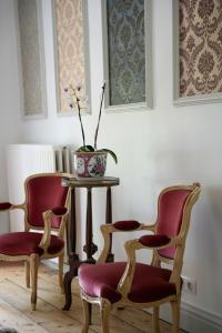 Château Vieux Clos Saint Émilion的休息区