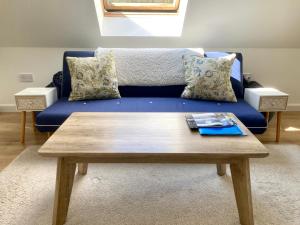 Area soggiorno di The Loft at Craiglea