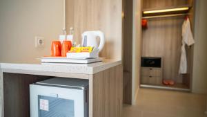 Dapur atau dapur kecil di HARRIS Suites fx Sudirman
