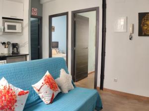 Część wypoczynkowa w obiekcie Apartment la paz