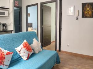 Część wypoczynkowa w obiekcie Apartment la paz