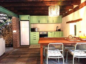 Køkken eller tekøkken på Casa Pozo Tarama