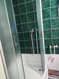 Koupelna v ubytování Apartman Nešković