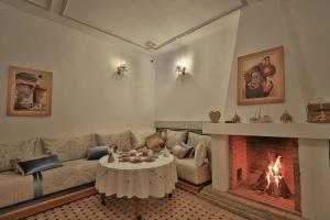 Posezení v ubytování Riad Louna Fes & Spa