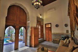 Posezení v ubytování Riad Louna Fes & Spa