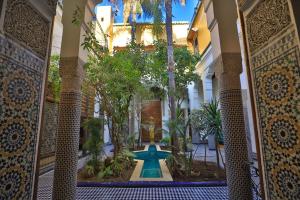 Zahrada ubytování Riad Louna Fes & Spa