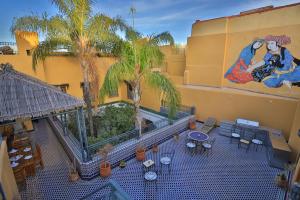 Patio nebo venkovní prostory v ubytování Riad Louna Fes & Spa