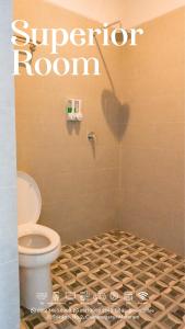 Koupelna v ubytování de'Govin Hotel
