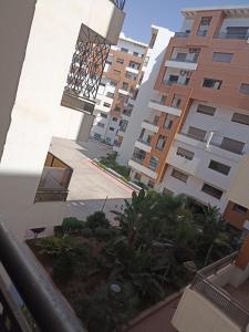 a view from the balcony of an apartment building at Appartement de vacances in Agadir