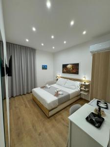 Postel nebo postele na pokoji v ubytování B&B Central Station