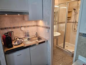 Koupelna v ubytování Motel 96