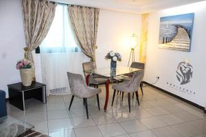 Posezení v ubytování Residence Le Carat