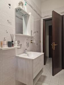 Koupelna v ubytování B&B Le Corti