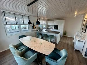 Dapur atau dapur kecil di Wasserhaus Schlei