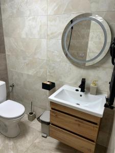 Koupelna v ubytování Міні Готель SPA Excellent Family