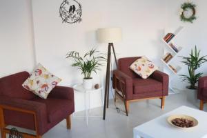 Posezení v ubytování Levanten Hostel