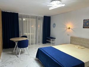 Postel nebo postele na pokoji v ubytování Міні Готель SPA Excellent Family