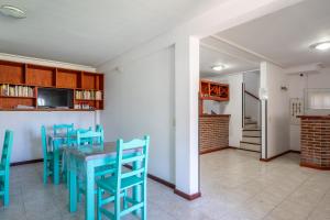 Kuchyň nebo kuchyňský kout v ubytování Hosteria Recalada