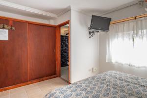 Postel nebo postele na pokoji v ubytování Hosteria Recalada