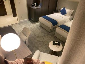 Letto o letti in una camera di فندق سافوي جدة Savoye Hotel