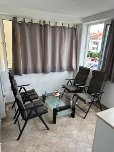 Posezení v ubytování Apartment Vita Moela 23 & 24