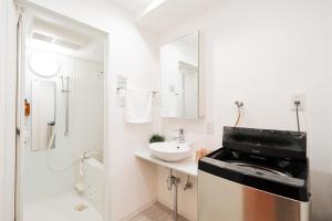 Vonios kambarys apgyvendinimo įstaigoje Shinjuku luxury Apart ment 2 minutes from Higashi-Shinjuku
