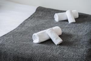 Lova arba lovos apgyvendinimo įstaigoje Shinjuku luxury Apart ment 2 minutes from Higashi-Shinjuku
