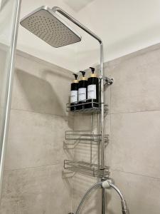 Kúpeľňa v ubytovaní Apartment NAVI- Modern studio in Krkonoše foothills