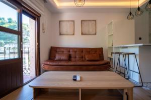 Posezení v ubytování Apartamento para dos a los pies de la Alhambra