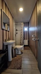 Koupelna v ubytování Hostel Kuntur
