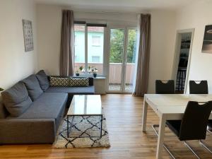 Posezení v ubytování Charming flat in a quiet central location