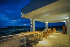 Balcone o terrazza di Moon月行館海景民宿