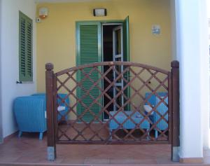 A balcony or terrace at Residence Ammiraglia Baia Verde