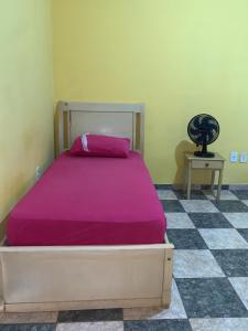 Postel nebo postele na pokoji v ubytování Hotel Potiguar