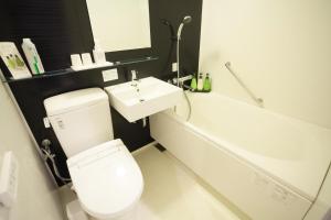 
A bathroom at Beppu Daiiti Hotel
