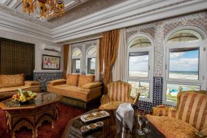 Posezení v ubytování Hôtel Club Val d'Anfa Casablanca Ocean view