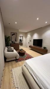 TV a/nebo společenská místnost v ubytování Elegant studio - COZY apt