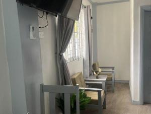 Posezení v ubytování Lovely Studio Apartment in Soufriere from Claviers